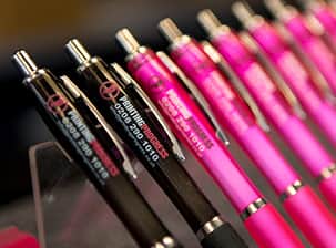 personalised-pens-in-black-and-pink