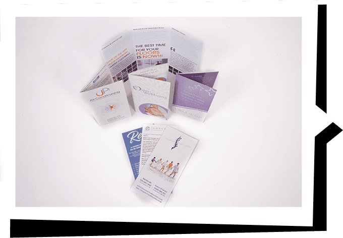 Folded-flyers-printing-in-bromley