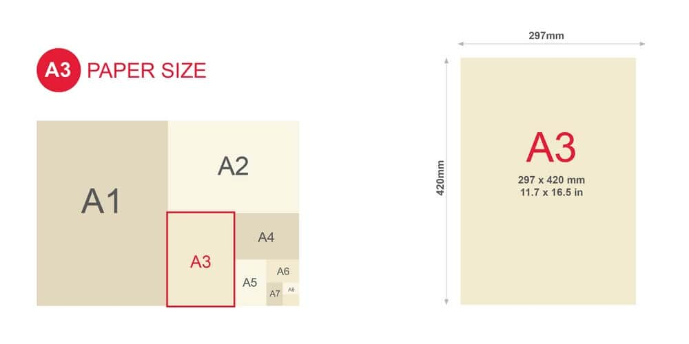 What Are The Dimensions Of A3 Paper at Florence Jennifer blog